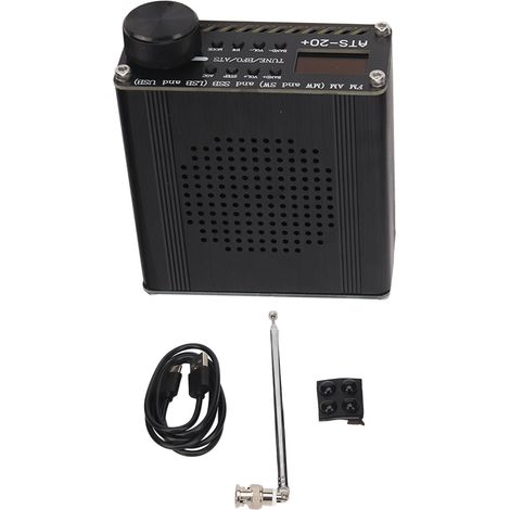 Récepteur radio ATS 20+ haute sensibilité, portable, à bande mondiale, pour le camping et la maison. (1/5)