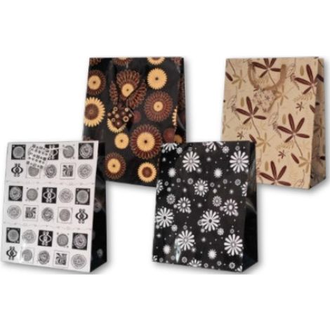 Bolsa decorativa laminada PL-2 con gráficos pequeños