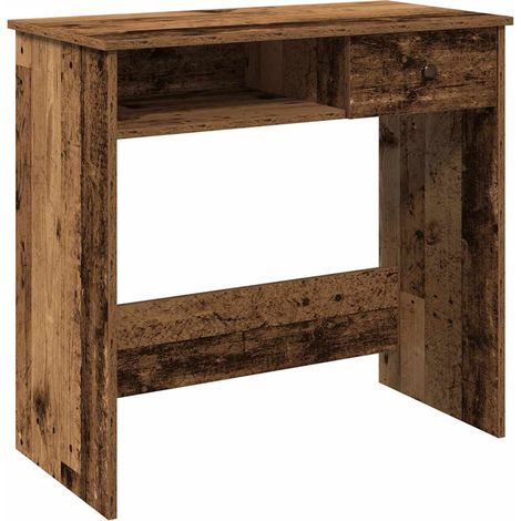 Maison Exclusive - Scrivania Legno Antico 80x40x75 cm in Truciolato