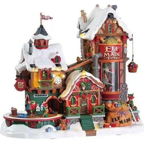 Elf Made Toy Factory con fuente de alimentación 4.5V Cód. 75190