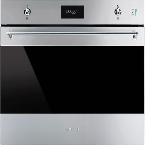 Horno empotrable Smeg so6301s2x 3000W 68L acero (1/2)