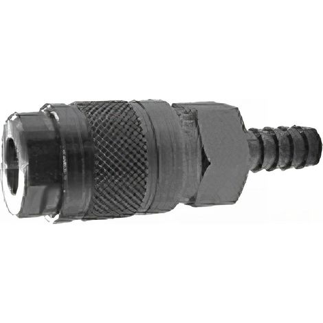 Raccord pneumatique rapide pour tuyau D. 10 mm / Gromelle 1/4" - 125610 - Alsafix