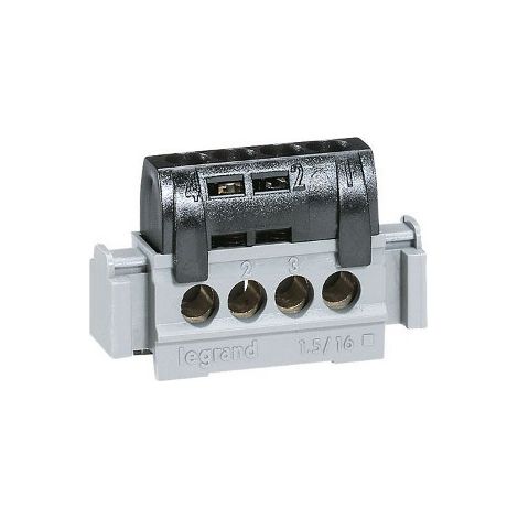 Bornier 4 Trous Legrand Connexion électrique Sécurisée - Legrand