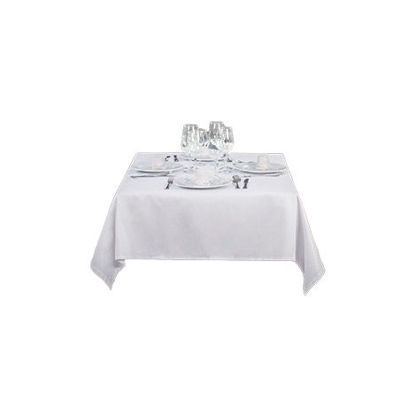 Mantel cuadrado de tela para hostelería DINNER Blanco