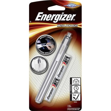 Energizer Metal Penlight lámpara portátil metálica 14 cm