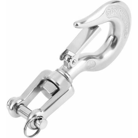 Crochet De Levage - Acier Inoxydable 304 - Pivotant 360° - Charge Maximale 1000 Kg - Pour Equipements De Levage Industriel - 1 Pièce (1/5)