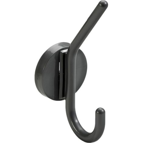 Hettich Garderobenhaken 1 Haken 5,6 x 15,0 x 7,0 cm anthrazit Haken
