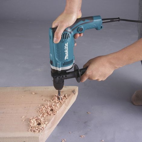 Perceuse à percussion MAKITA HP1631KX3 - 710W - Kit accessoires — vue 2
