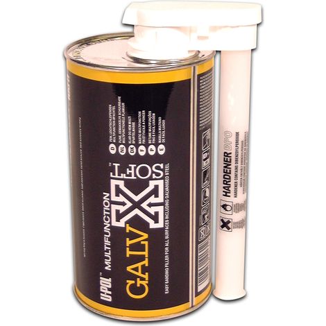 UPOL - Mastic polyester Galvex dispenser kit - DIS/GALV - Ce produit de marque UPOL est neuf.