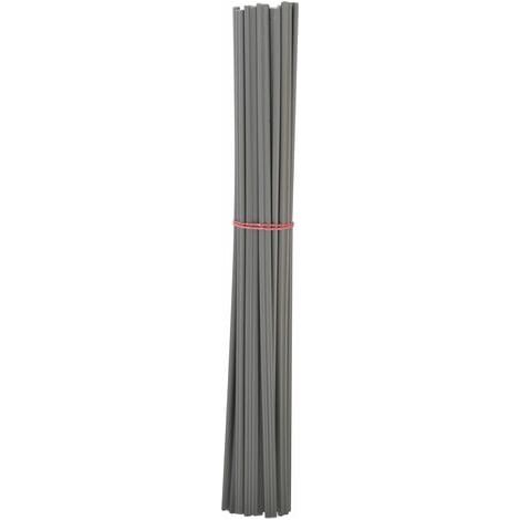 20 pièces baguettes de soudage en plastique ABS baguettes de soudage pour pare-chocs de voiture pistolet, de soudage en plastique/pistolet à air chaud gris (1/4)