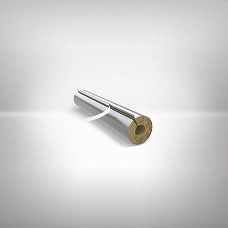 Armacell Steinwolle Schlauch Rohrschale MF-30X022 MF-30x022, DSD 30 mm, 1 m, Alu ummantelt