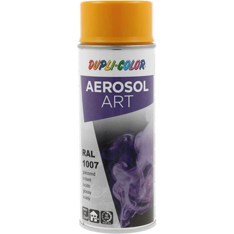 Aérosol - DUPLI-COLOR - ART COLOR - RAL 1007 - Brillant - 400 ml (1/2)