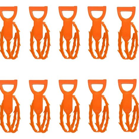 Lot de 10 outils de nettoyage de canalisations en spirale, déboucheur de canalisations, pour cuisine, baignoire et évier (1/5)