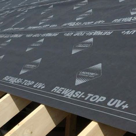 Écran sous-toiture Rewasi Top 150 UV Plus – Rouleau 50 m x 1,5 m – Perméable à la vapeur d'eau – Protection contre intempéries – BWK