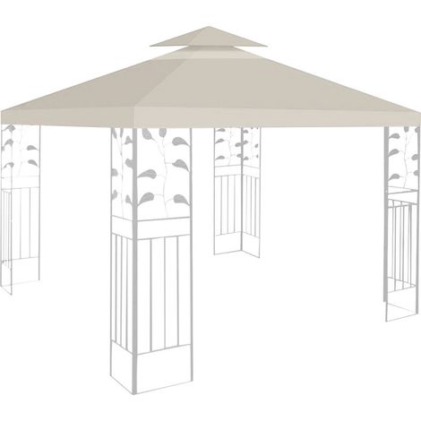 Hengda Tetto di ricambio Tetto per padiglione Telone di ricambio per tenda da festa Copertura del tetto 3x3M Telone morbido per tetto (1/5)