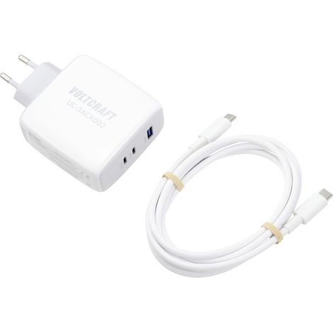 VOLTCRAFT UC-3ACX002 USB Ladegerät 100 W Innenbereich Ausgangsstrom (max.) 5 A 3 x 1x USB-A, 2x USB- (1/5)