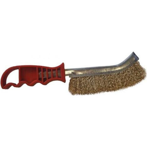 Brosse universelle fils acier laitonné - Brosse universelle fils acier laitonné (1/2)