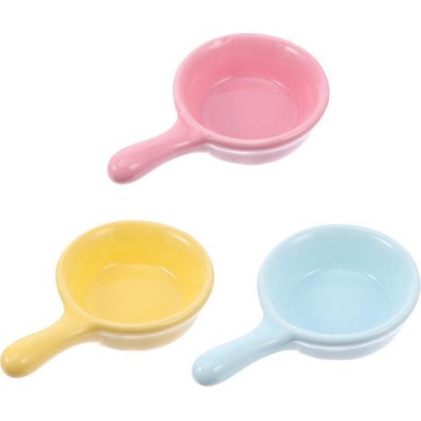 3-teiliges Set Futternäpfe für Haustiere (1/3)