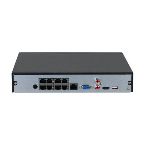 Dahua – Enregistreur IP 8 caméras 12 Mpx – Compression H.265+ – Accès à distance – Alimentation PoE 8 ports – HDMI/VGA
