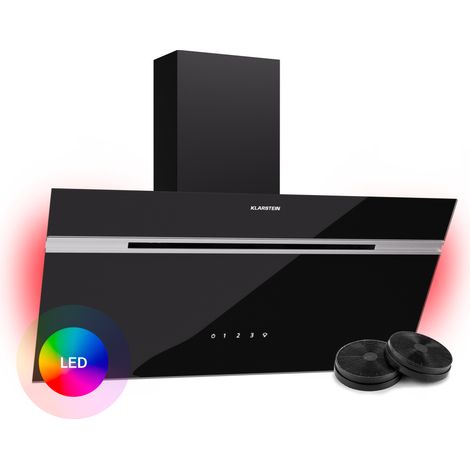 Klarstein Alina - Cappa aspirante 80 cm 600 m³/ora Silenziosa Classe energetica A