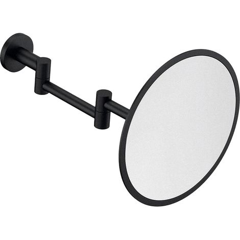 COSMIC Wall Magnifying Mirror, Matt Black Architect Sp (X5) (1/5)