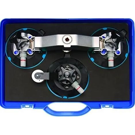 Attrezzo per vetrai BGS 69505 ventosa 150 mm pompa manuale