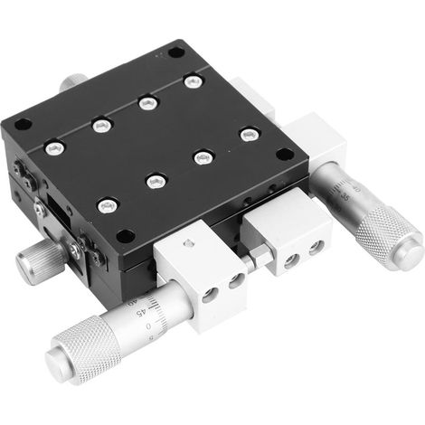 Plateforme de découpe LY60-LM à axes XY 60x60 mm, platine linéaire à déplacement manuel, table coulissante (1/5)