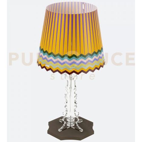 LAMPADA DA TAVOLO PICCOLA BRIGHELLA 1 LUCE ATTACCO E14 DISEGNO RAINBOW