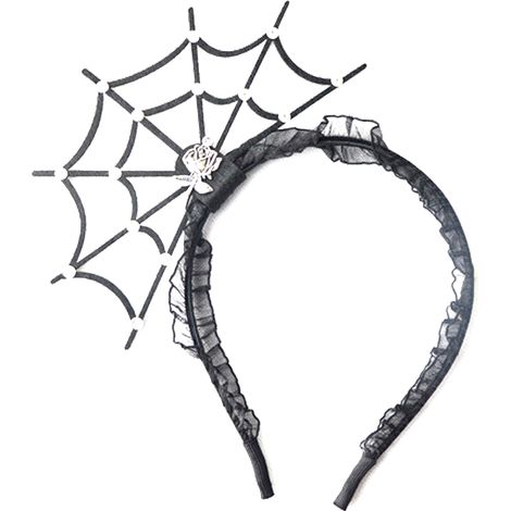 Headband Halloween - Araignée Fantôme Citrouille Diable - Accessoire Costume Fête Thème - 1 Pièce (1/5)