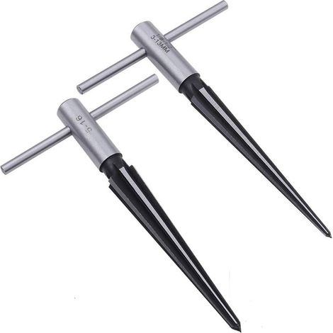 Alésoir conique pour bois (3-13 mm) – Conception à tige hexagonale adapté au fraisage, à l'ébavurage et au perçage du bois (1/4)