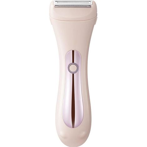 Tondeuse Bikini Électrique 2 en 1 pour Femme, Rasoir Électrique Humide/Sec pour L'Épilation de la Zone Pubienne, Du, des Jambes, Rose (1/5)