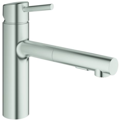 GROHE Concetto Einhand-Spültischarmatur, Ausladung 202mm,