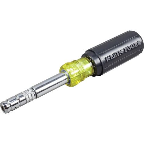 Tournevis multi-embouts/tourne-écrous magnétique 8 en 1 HVAC Slide Drive Tool avec embouts hexagonaux, Phillips, Schrader, tourne-écrous (1/5)