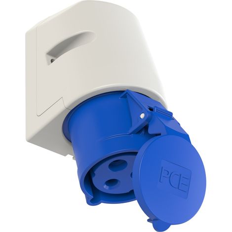 Presa fissa 32A 3P 230V blu IP44 123-6 (1/5)