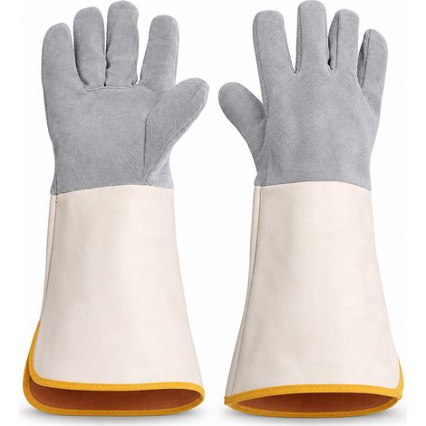 35 cm cowhide welding gloves heat-resistant (1/5)