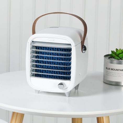 Mini refroidisseur d'air ventilateur de climatisation refroidi par eau petit ventilateur de refroidissement portable de bureau
