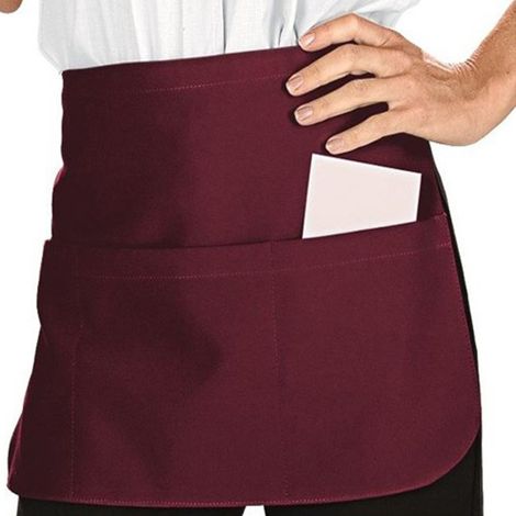 Trade Shop - Delantal Corto Con Bolsillos Barman Bar Pantallas - (1/2)
