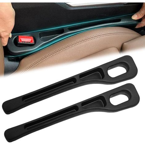 Lot de 2 bandes de réparation pour fissures de sièges auto, produit universel, convient aux berlines, SUV et camions, noir. (1/5)