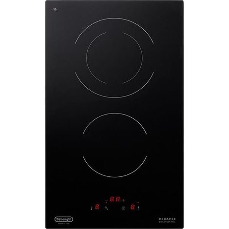 Plaque de cuisson encastrable 30 cm Induction 2 feux De Longhi PVC 31 N Noir (1/2)