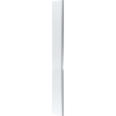 Balterley Drakelow 8mm Toughened Safety Glass Wetroom Return Screen: 215mm x 1850mm, Polished Chrome (1/2)