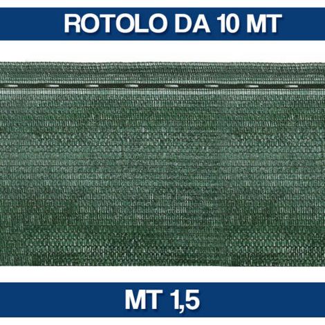 TELO OMBREGGIANTE RETE OMBRA 90% FRANGISOLE FRANGIVISTA OSCURANTE MT 10 24337V/ MT 1.5 (30062)