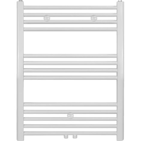 Badheizkörper - Mittelanschluss Weiß - 800 x 500 (HxB)-352W (1/2)