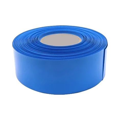 Film retráctil, material de PVC, amplia compatibilidad, azul. (1/2)