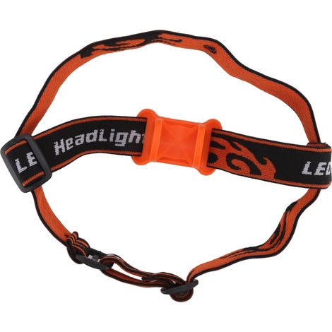 Bandeau lampe frontale LED élastique haute résistance pour fixation multiple lampes, adapté aux lampes torche Ø22-32mm, équipement extérieur vélo (1/5)