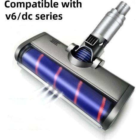 Brosse turbo de remplacement compatible Dyson V6/DC62, tête aspirateur compatible V6 pour sols durs, parquet, stratifié et marbre (1/5)