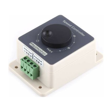 Contrôleur de vitesse pour moteur 12 V, modulateur de largeur d'impulsion (PWM), boîtier étanche DC 10-60 V 20 A (1/5)