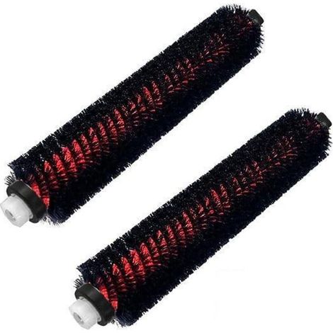 Confezione da 2 spazzole di ricambio per la pulizia - Accessorio spazzola principale - Compatibile con Roborock s8/s8+/ S8 Pro Ultra/S7 Maxv Ultra/S7 Pro Ultra/g10s Pro - Nero (1/4)