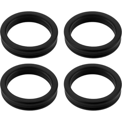 Briny River 4 Pièces Joint torique de Tuyau de radiateur de Voiture 06B121687 Compatible avec Audi A1 (2011-2015) Sportback (2011-2015) A3 (1996-2012) 26,5 x 20,5 x 5,35 mm Noir (1/4)