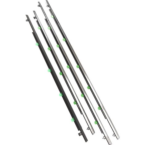 4-teiliges Autofenster-Zierleisten-Set mit hoher Stabilität 72410 SWA A01 Wetterdichtung für CR‑V 2007‑2011 (1/5)