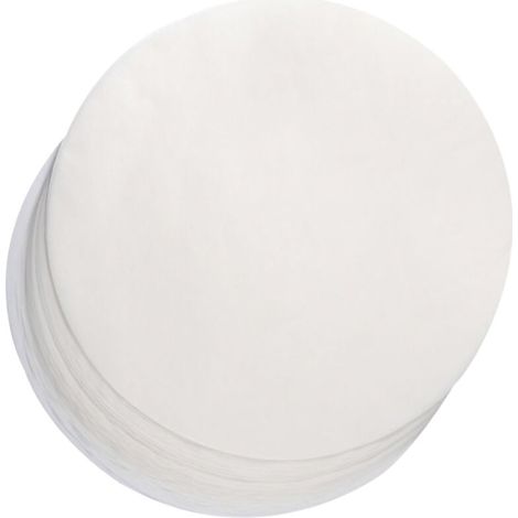 Ulisem 100 Stück runde, antihaftbeschichtete Grillpapierblätter, Grillfolienpapier, C-Linie (1/3)